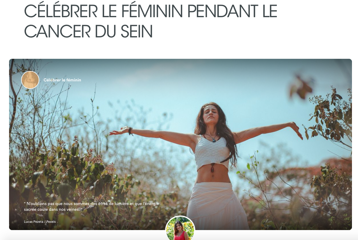 Célébrer son féminin dans la maladie